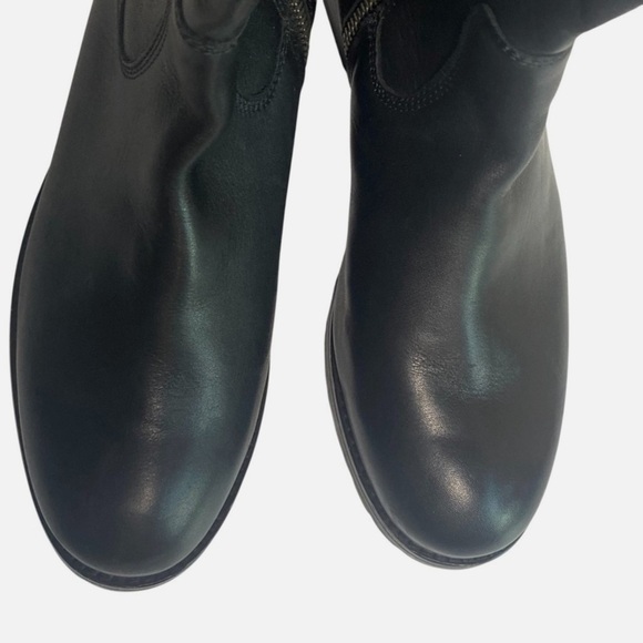 NWOB Frye Leather Over Knee Riding BOOTS Equestrian Biker Buccaneer Moto Boho - Picture 5 of 10